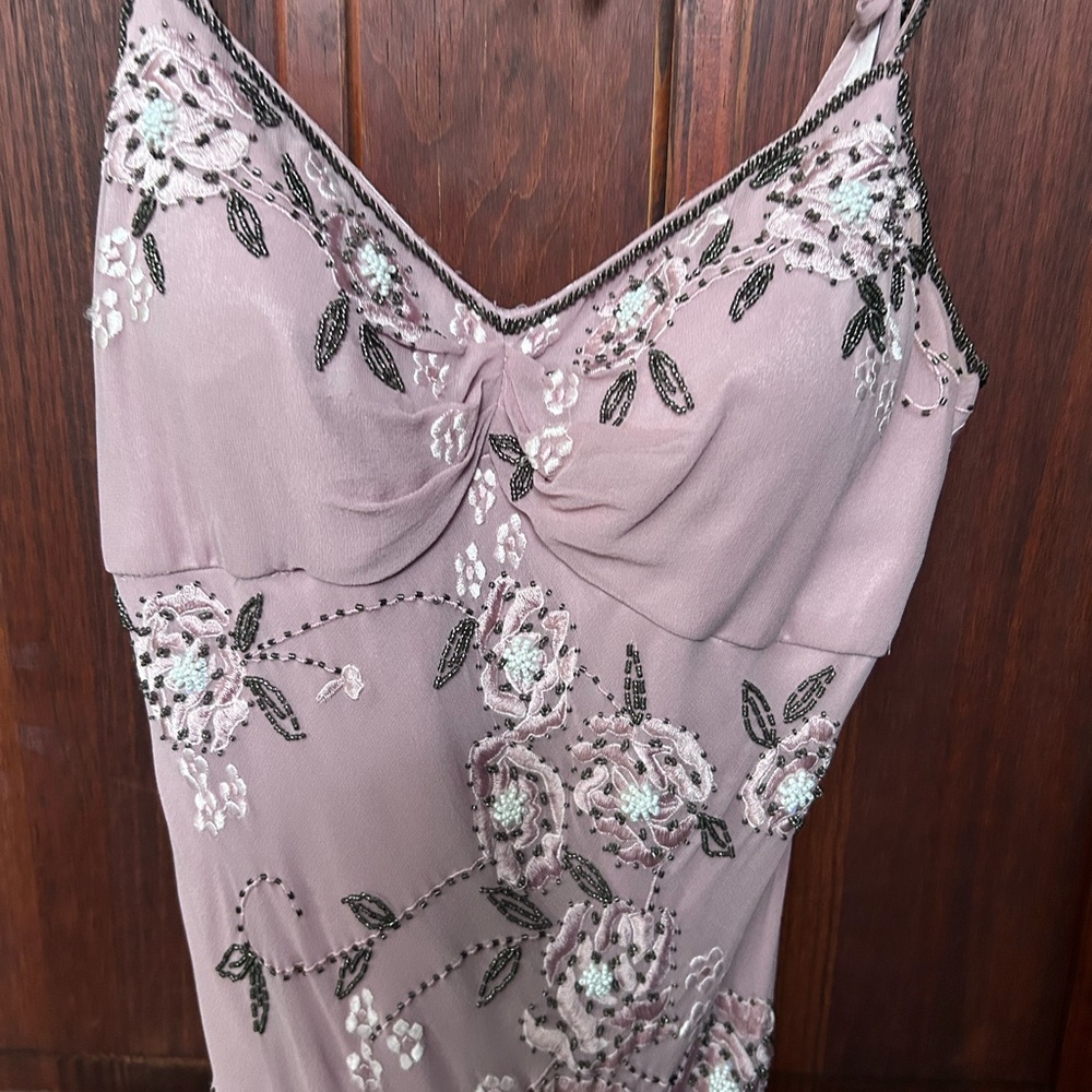 NWOT Sue Wong beaded fishtail gown - flawless Y2K mermaid fairy core dress - Picture 4 of 16